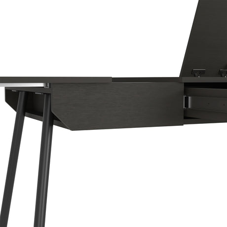 Escritorio Office Conect Wengue 124.4x75.6cm con Un Cajón - Escritorios | Bylmo