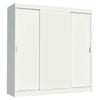 Closet Reno Blanco 180x205cm Sin Espejo Y Con Tres Cajones