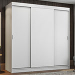 Closet Reno Blanco 180x205cm Sin Espejo Y Con Tres Cajones