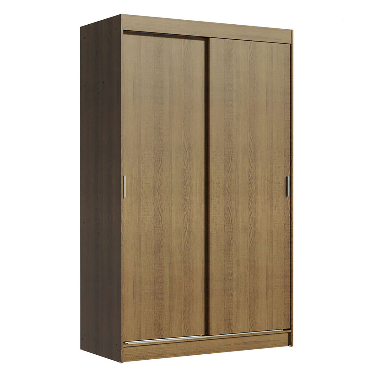 Closet Tokio Marron 109x218cm sin Espejo y con Tres Cajones - Closets | Bylmo