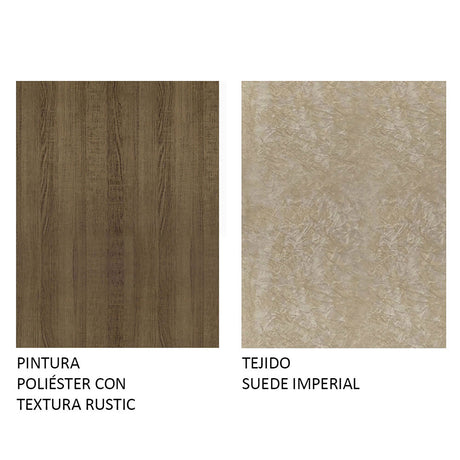 Combo Comedor y Sillas Tainá Marron 104x78cm de 2 Puestos - Comedores | Bylmo