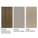 Combo Comedor y Sillas Ashley Marron 160x79cm de 4 Puestos - Comedores | Bylmo