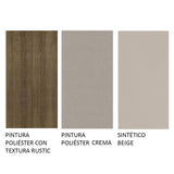 Combo Comedor y Sillas Medelin Marron 136x76cm de 6 Puestos - Comedores | Bylmo