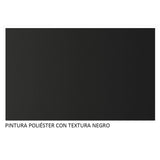 Estantería Ellie Negro 61x140cm en Escalera con Cinco Entrepaños - Bibliotecas y Estanterías | Bylmo