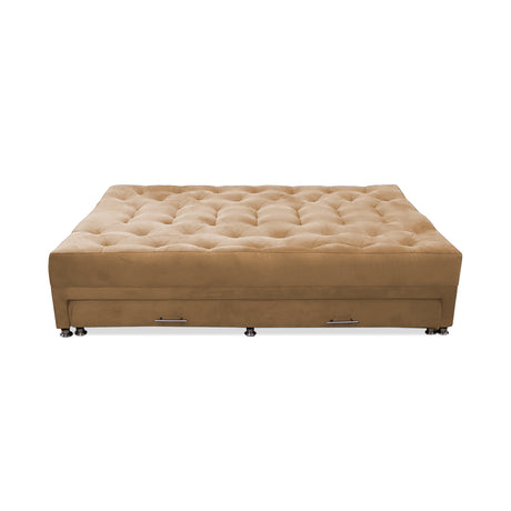 Sofacama Bachmann Camel 190x95cm de Tres Puestos Reclinable - Sofas y Poltronas | Bylmo