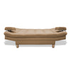 Sofacama Brunner Camel 185x90cm De Tres Puestos Reclinable