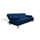 Sofacama Egli Azul Petróleo 180x94cm de Tres Puestos Reclinable - Sofas y Poltronas | Bylmo