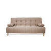 Sofacama Egli Camel 180x94cm De Tres Puestos Reclinable