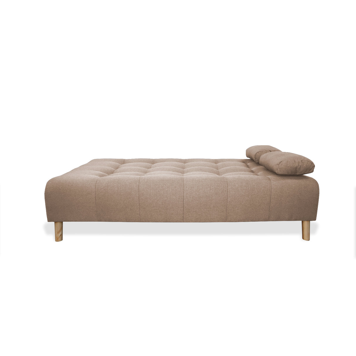 Sofacama Egli Camel 180x94cm de Tres Puestos Reclinable - Sofas y Poltronas | Bylmo