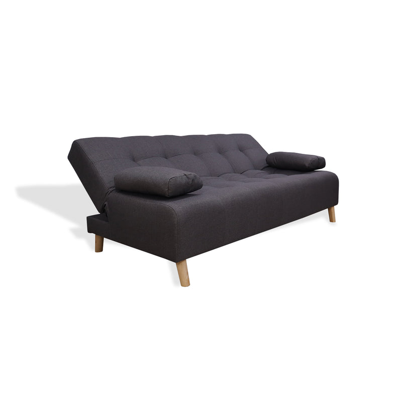 Sofacama Egli Gris 180x94cm De Tres Puestos Reclinable