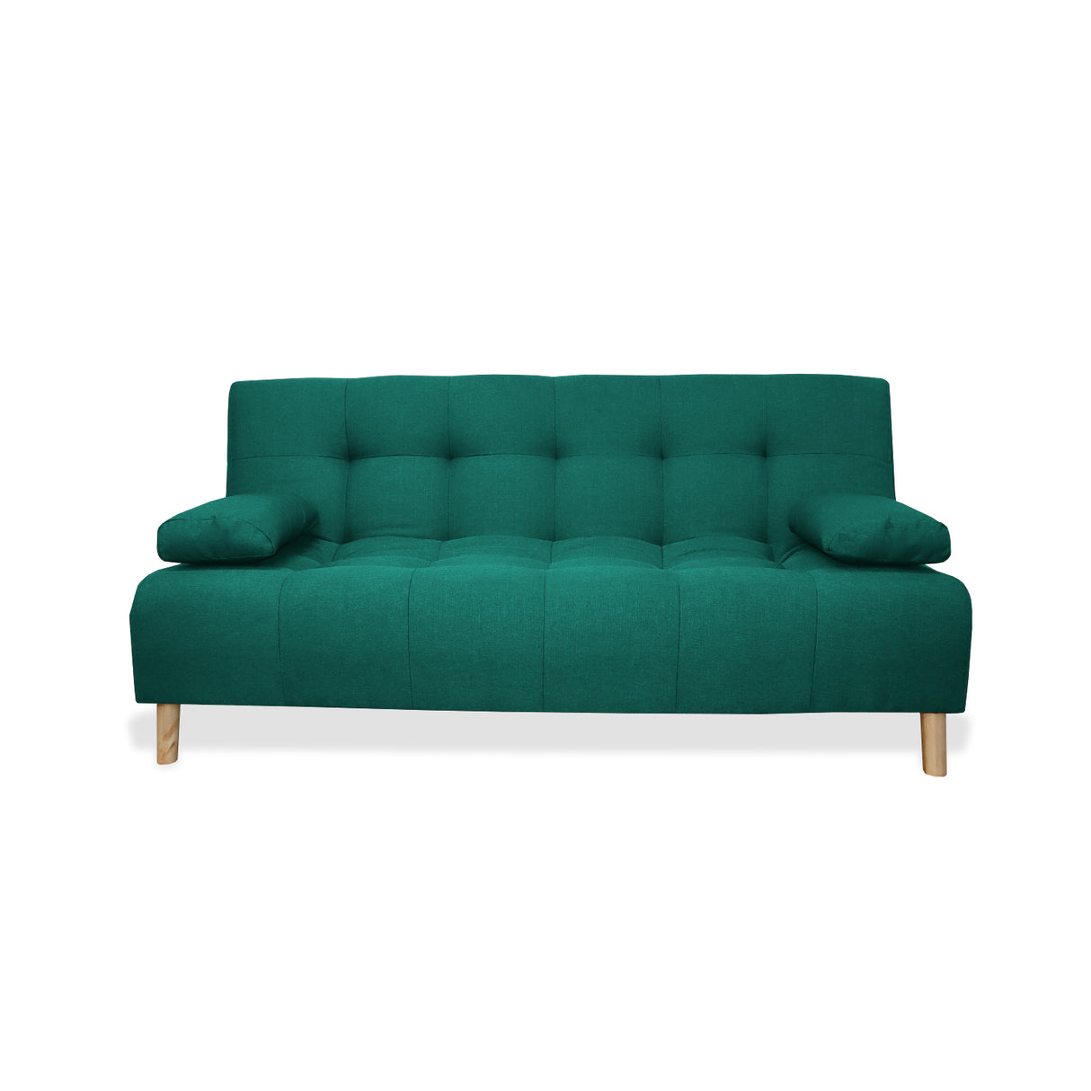 Sofacama Egli Verde 180x94cm de Tres Puestos Reclinable - Sofas y Poltronas | Bylmo