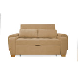 Sofacama Hartmann Camel 180x94cm de Dos Puestos Reclinable - Sofas y Poltronas | Bylmo