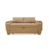 Sofacama Hartmann Camel 180x94cm De Dos Puestos Reclinable