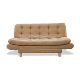 Sofacama Lehmann Camel 175x90cm de Tres Puestos Reclinable - Sofas y Poltronas | Bylmo