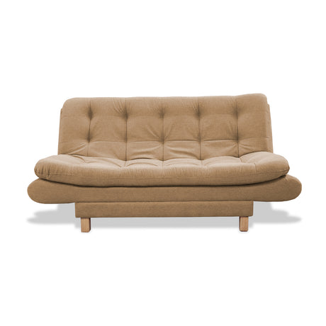 Sofacama Lehmann Camel 175x90cm de Tres Puestos Reclinable - Sofas y Poltronas | Bylmo