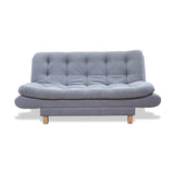 Sofacama Lehmann Gris 175x90cm de Tres Puestos Reclinable - Sofas y Poltronas | Bylmo