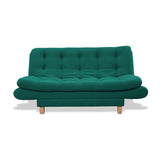 Sofacama Lehmann Verde 175x90cm de Tres Puestos Reclinable - Sofas y Poltronas | Bylmo