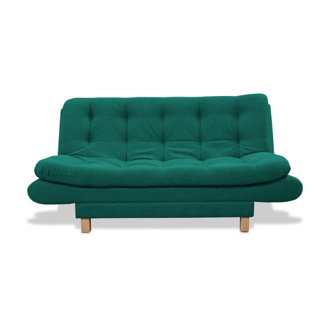 Sofacama Lehmann Verde 175x90cm de Tres Puestos Reclinable - Sofas y Poltronas | Bylmo