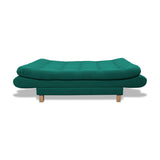 Sofacama Lehmann Verde 175x90cm de Tres Puestos Reclinable - Sofas y Poltronas | Bylmo