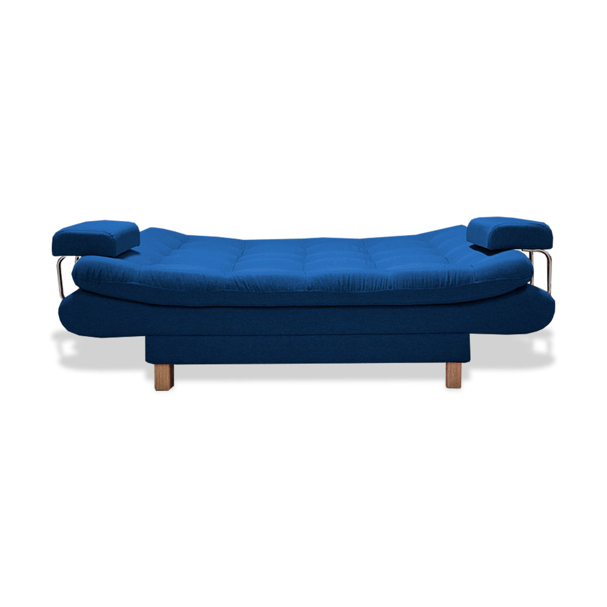 Sofacama Marti Azul Petróleo 175x90cm de Tres Puestos Reclinable - Sofas y Poltronas | Bylmo