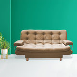 Sofacama Marti Camel 175x90cm de Tres Puestos Reclinable - Sofas y Poltronas | Bylmo