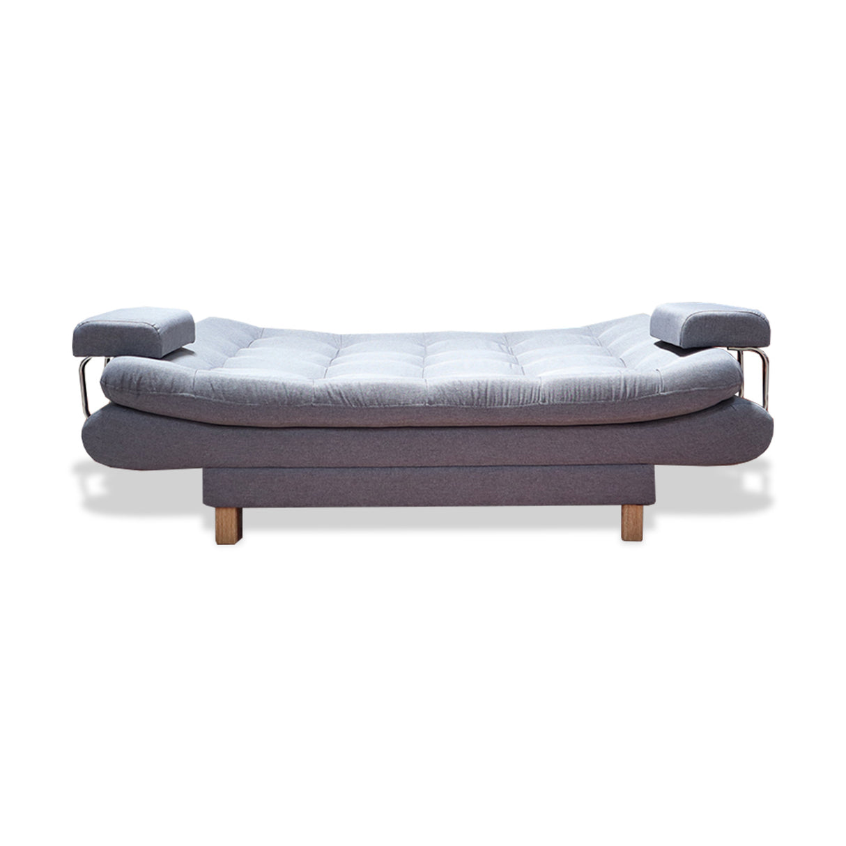 Sofacama Marti Gris 175x90cm de Tres Puestos Reclinable - Sofas y Poltronas | Bylmo