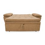 Sofacama Tobler Camel 180x95cm De Dos Puestos Reclinable