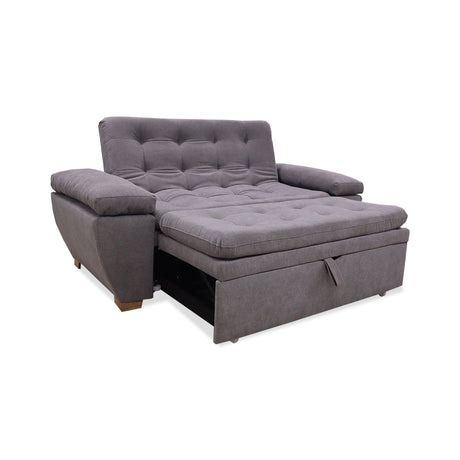 Sofacama Tobler Gris 180x95cm de Dos Puestos Reclinable - Sofas y Poltronas | Bylmo