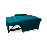 Sofacama Vogel Turquesa 150x94cm de Dos Puestos Reclinable - Sofas y Poltronas | Bylmo