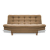 Sofacama Widmer Camel 185x90cm De Tres Puestos Reclinable