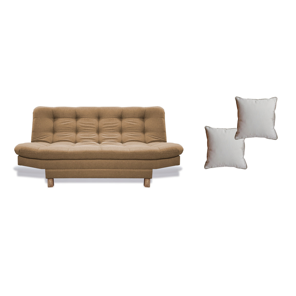 Sofacama Widmer Camel 185x90cm de Tres Puestos Reclinable - Sofas y Poltronas | Bylmo