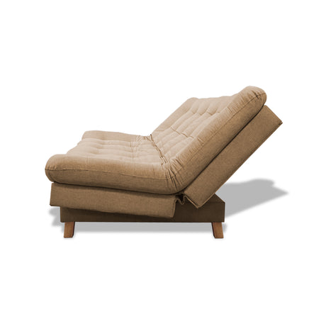 Sofacama Widmer Camel 185x90cm de Tres Puestos Reclinable - Sofas y Poltronas | Bylmo