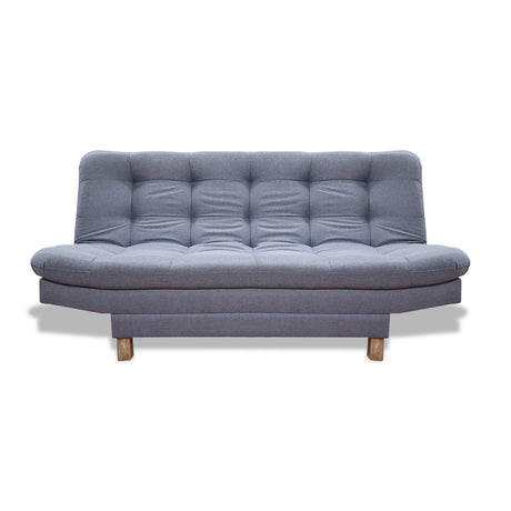 Sofacama Widmer Gris 185x90cm de Tres Puestos Reclinable - Sofas y Poltronas | Bylmo