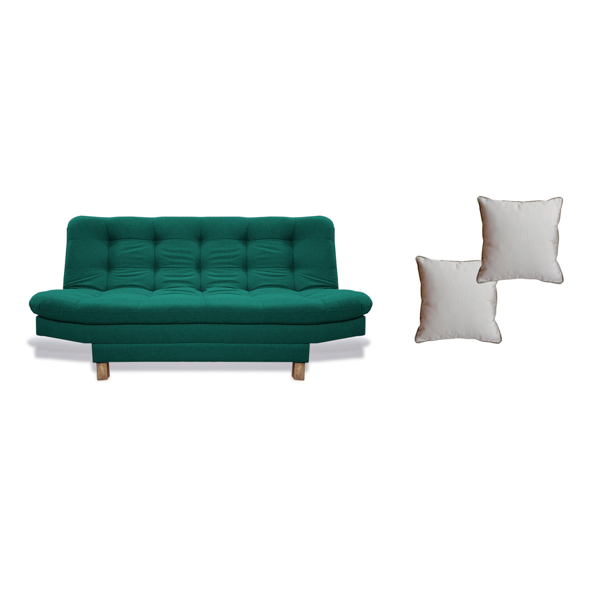 Sofacama Widmer Verde 185x90cm de Tres Puestos Reclinable - Sofas y Poltronas | Bylmo