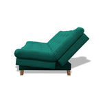 Sofacama Widmer Verde 185x90cm De Tres Puestos Reclinable