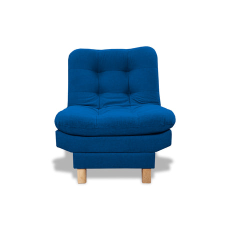 Poltrona Widmer Azul Petróleo 70x90cm de Un Puesto Reclinable - Sofas y Poltronas | Bylmo