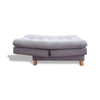 Poltrona Widmer Gris 70x90cm De Un Puesto Reclinable