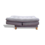 Poltrona Widmer Gris 70x90cm De Un Puesto Reclinable