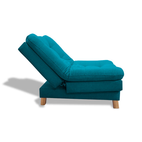 Poltrona Widmer Turquesa 70x90cm de Un Puesto Reclinable - Sofas y Poltronas | Bylmo