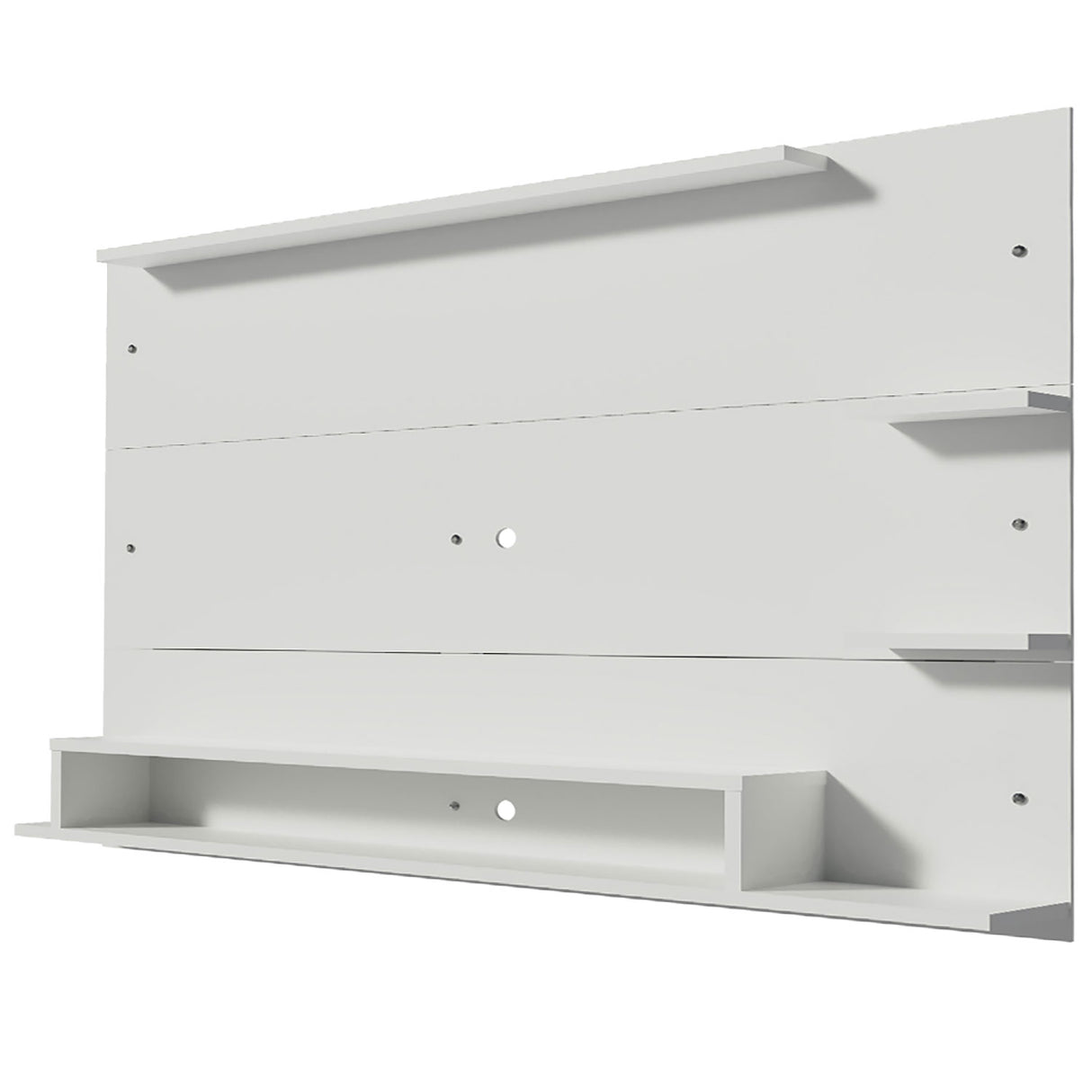 Panel de TV Alfa Blanco 180x135cm Para TV Hasta 60 Pulgadas - Muebles de TV | Bylmo