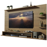 Panel de TV Alfa Marron 180x135cm Para TV Hasta 60 Pulgadas - Muebles de TV | Bylmo