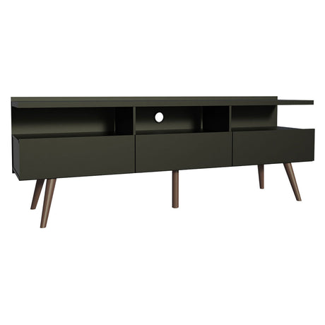 Rack de TV Londres Negro 160x58cm Para TV Hasta 65 Pulgadas - Muebles de TV | Bylmo