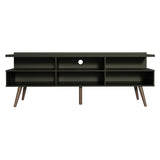 Rack de TV Londres Negro 160x58cm Para TV Hasta 65 Pulgadas - Muebles de TV | Bylmo