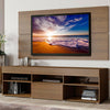 Centro De Entretenimiento Miami Marron 180x52cm Para Tv Hasta 65 Pulgadas