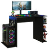 Escritorio Gamer Alaska P Negro 114x75cm Sin Cajones