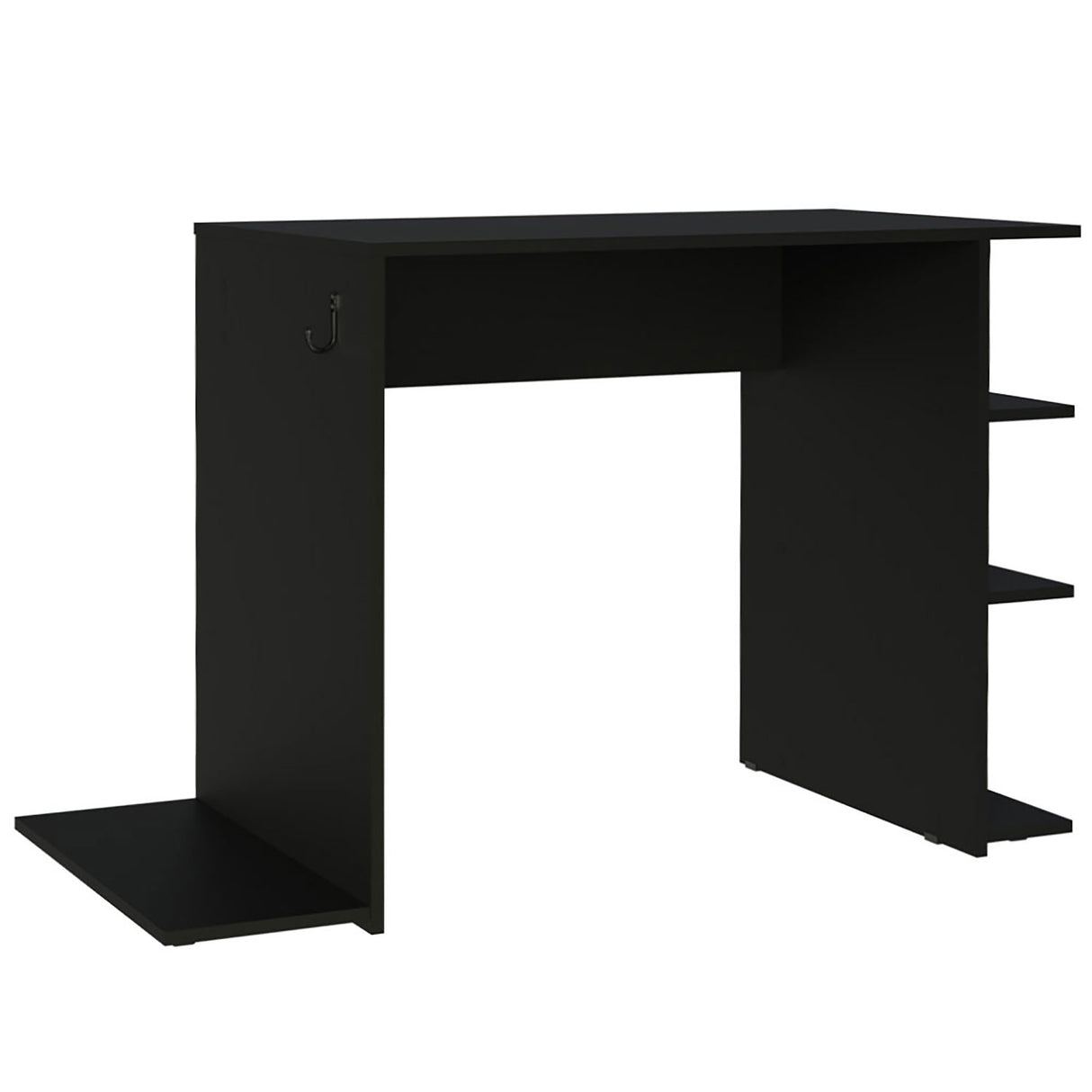 Escritorio Gamer Alaska P Negro 114x75cm Sin Cajones - Escritorios | Bylmo