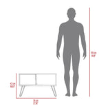 Mesa de Centro Borealis Carbón y Ceniza 70x43cm Rectangular - Mesas de Centro | Bylmo