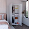 Closet Hazel Blanco 80x180cm Sin Cajones