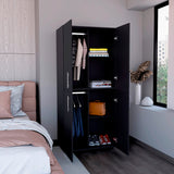 Closet Hazel Wengue 80x180cm Sin Cajones - Closets | Bylmo