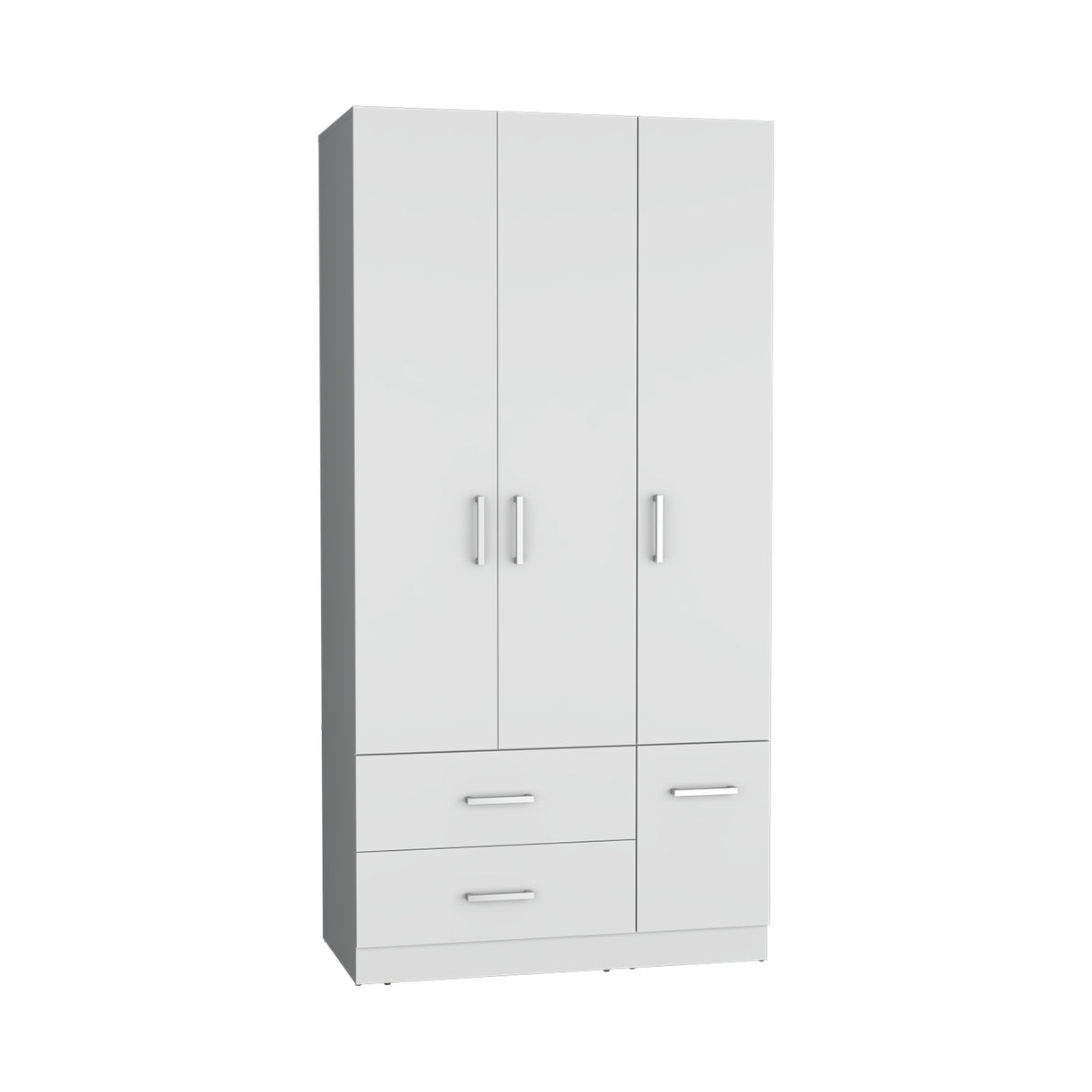 Closet Sebree Blanco 90x180.6cm con Dos Cajones - Closets | Bylmo